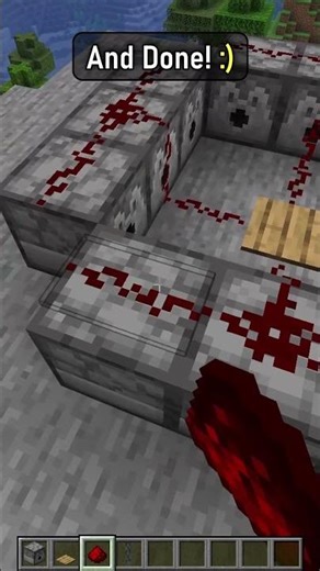 OP Elytra launcher in Minecraft! #minecraft #redstone