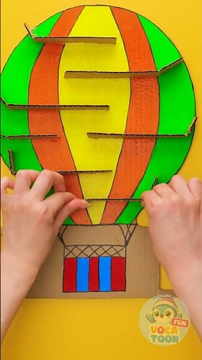 ☺️ Let's go Through this DIY Cardboard Maze🎈 Wow 🌈