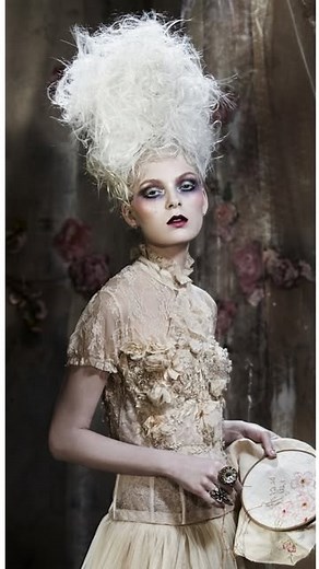 Sharon Blain (OAM) on Instagram: "Sharing how I created my BOUFFANT look from my Russian Tears collection. Hope this inspires you all. Full tutorial on #sharonblainonline ✨"