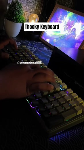 thocky mechanical keyboard - typing sound asmr #thockykeyboard #mechanicalkeyboard