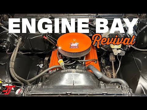 Clean Squarebody Engine Bay | Re-Wiring EVERYTHING