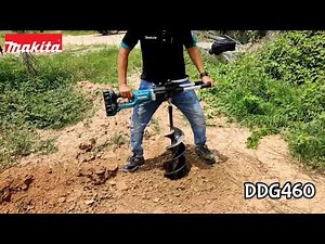 Demo Makita DDG460 - Cordless Earth Auger 18V x2