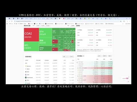 BTC还没跌透？周末详细分析比特币，控制风险的关键动作止损！/ UPB 交易修行 比特币最新行情分析 2025/10/12/10:48