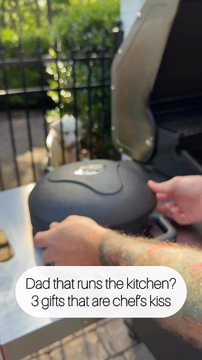 7.3K views · 16 reactions | Dad that runs the kitchen? 3 Father’s Day gifts that are chef’s kiss! The grill cleaning robot was Mike’s favorite. Comment GIFTS for links to be sent to your DMs. Grill cleaner, yeti roadie, and Icecream maker. Grill Bot seen on Beyond Gray #fathersdaygift #fathersdaygiftideas #fathersday #FathersDayIdeas #giftideas #giftguide | Kathryn Packard | Facebook