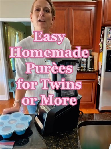 Stop spending on small baby food makers! 🛑 Here’s my secret to making healthy, homemade purées for twins (or any growing family) in bulk. It’s a total game-changer! 🍲✨ #BabyFoodHack #TwinMomLife #newparents #ToddlersOfTikTok #twinslife