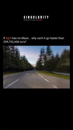 astronaut on Instagram: "Even though light has no rest mass, it cannot go faster than 299,792,458 m/s because this speed is not a limit set by weight or energy, but by the structure of spacetime itself. According to Einstein's Special Relativity, the speed of light in vacuum (c) is the maximum speed at which cause-and-effect, information, energy, and spacetime interactions can propagate. As objects with mass accelerate, their relativistic mass, time dilation, and length contraction increase, req
