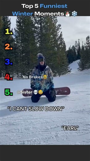 Top 5 Funniest Winter Moments☃️🤣