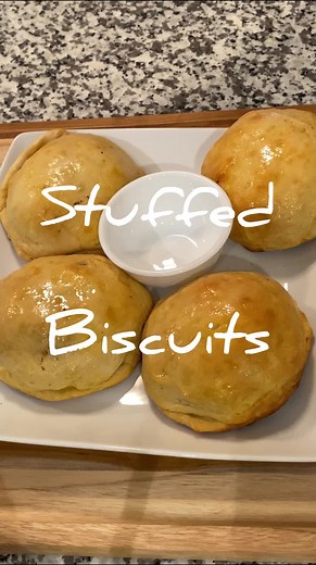 Delicious Stuffed Biscuits Breakfast Recipe