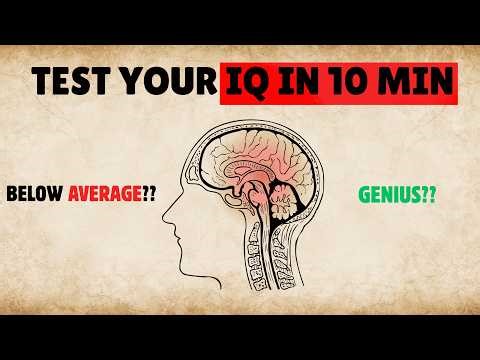Test Your IQ in 10 Min