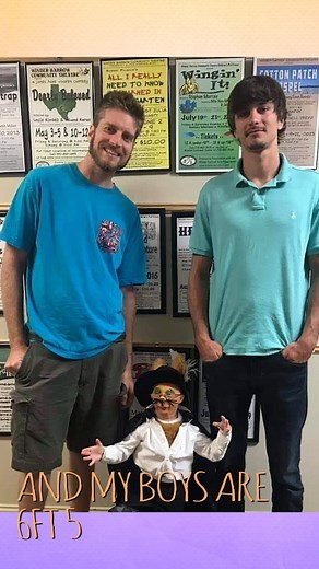 Nick's ultra-rare dwarfism makes him just 2ft 6" ❤️ #fbreels #borndifferent #dwarfism #primordialdwarfism #familylife | Born Different