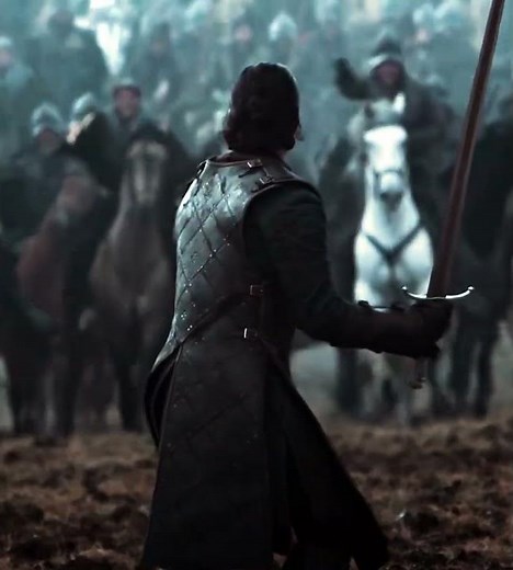 Jon Snow… The Man Who Faced an Entire Army Alone in the Battle of the Bastards