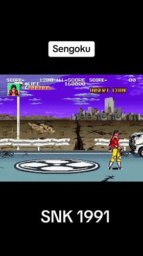 Sengoku arcade snk 1991 #videogames #retrogaming