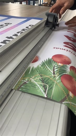 Sign Mate on Instagram: "This wide cutter slices through prints like butter 😮 #WideFormatCutter #ManualCutter #PrintCutting #OddlySatisfying #SignMaking #PrintShopLife #WorkshopTools #GraphicProduction"