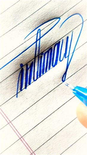 """ intimacy"""" how to write stylish print modern English good handwriting #shorts