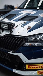 Skoda Fabia R5 Evo Cinematic Indoor Showcase