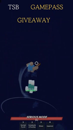 GIVEAWAY (TSB) #roblox #giveaway #strongestbattlegrounds