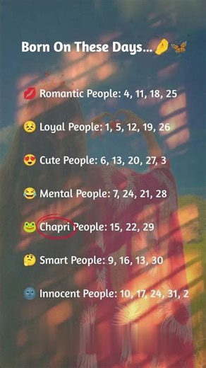 Born on These Days? Find Out Your Personality 😍 | Romantic, Loyal, Smart & More