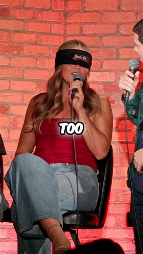 155K views · 473 reactions | #24 Blindfolded Woman Gets a Crush_! Watch this Sweet Moment | Blind Chemistry | Facebook