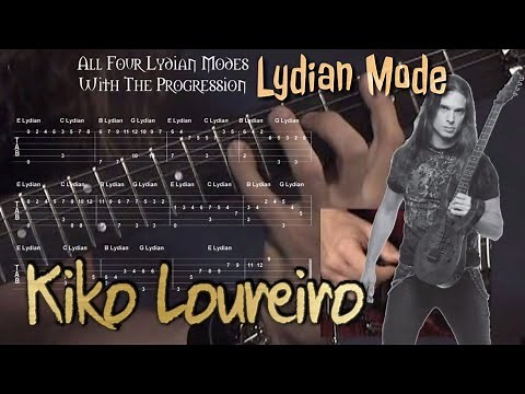 Kiko Loureiro Guitar Lesson | Lydian Mode in Chord Progressions + TAB
