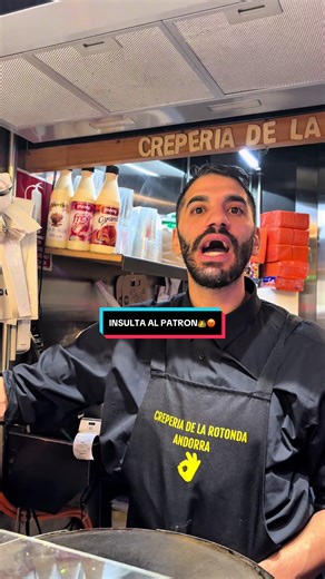 La Crepería Rotonda Insulta al Patrón en Andorra