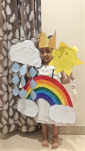Rainbow Girl – Fancy Dress Competition 🌈