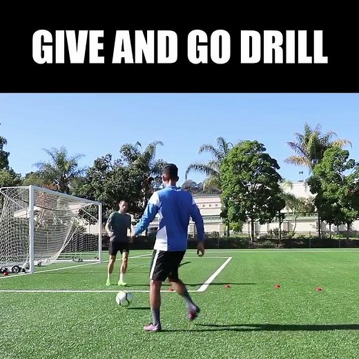 Here is a great partner passing drill that focuses on bouncing the ball and then checking the