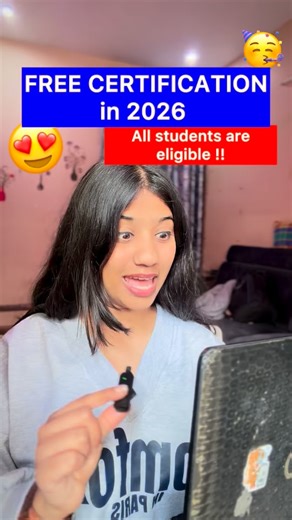 Dhruvi khandelwal on Instagram: "Comment any emoji 🙌🏻 and I will send you link 🔗 HP has released their 30+ in demand certification courses in 2026 for students 🔥 Follow @dhruvii.codes for more such helpful videos❤️ [ Internships, certificate, hp, digital marketing, certification courses, job, hiring, Hp certification, software engineer, free, google, dhruvi , dhruviicodes] #courses #free #internship #hp #certificacion"