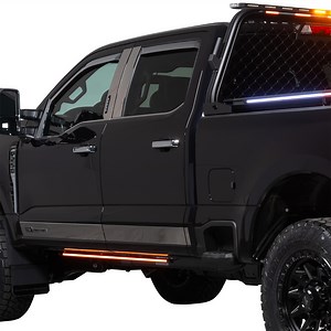902101660 - Putco E-Blade Sideliner LED Rocker Kit (Red, White & Blue LEDs) Fits Ford F150 2015-2025, F250/F350 SuperDuty 17-25