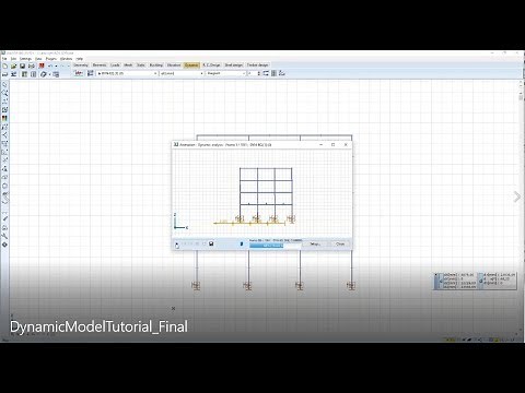 AxisVM - Dynamic Model Tutorial