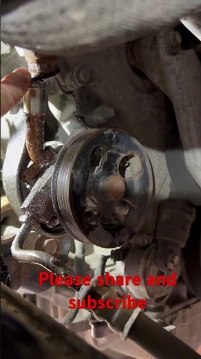 Replacing Power Steering Pump:Jeep Wrangler:Sahara:By Bourret Vlogger
