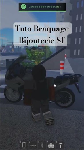 Tuto Braquage Bijouterie #automobile #roblox #v6 #sf