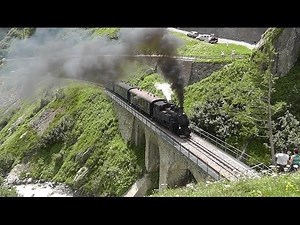 Dampfbahn Furka Bergstrecke 2013