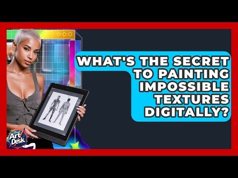 What's The Secret To Painting Impossible Textures Digitally? - The Virtual Art Desk