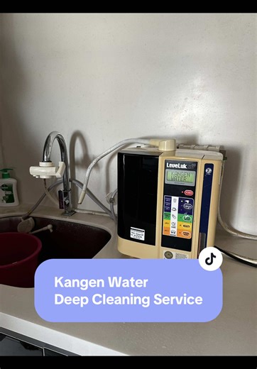 Kangen water deep cleaning service & original filter replacement FC 1#kangen #originalfilter #deepcleaning