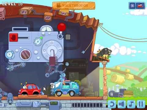 Wheely 4 Time Travel walkthrough Level #16