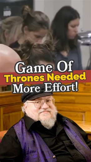 Game Of Thrones Needed More Effort | #gameofthrones #hbomax #georgerrmartin