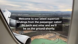 Landings Supercut! Pax cabin wing and engine views + beautiful scenery [4K]