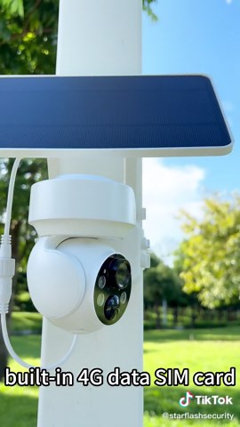 No need for broadband and wifi, suitable for remote or difficult wiring areas.#LanguageLearning #4gcamera #solarfactory #solarenergy #360camera #smartcamera #wirelesssurveillance #remotely #outdoorcamera #tiktokshop #fypage #foryou