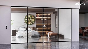 4.6K views | Experience smooth transitions with our Slim Frame Bi-Parting Automatic Sliding Door System. Designed with a robust frame, automated magnetic technology and various access modes, it's perfect for both residential and commercial spaces. Explore the range at www.ozone.in or connect at +91 9310012300. #Ozone #Stealth #SlidingSystems #AutomaticSliding #EaseofUse #HomeUpgrade #AutomaticDoorDesigns #HomeImprovement | Ozone India | Facebook