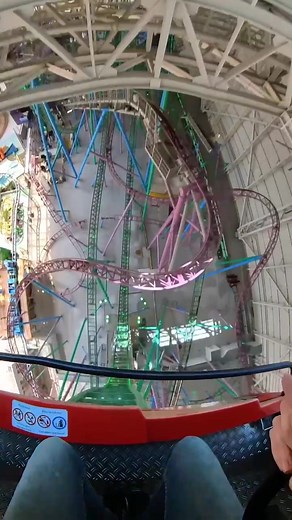 Experience the Thrill of the Steepest Drop Roller Coaster at American Dream Mall