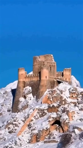 The Castle of Rocca Calascio in central Italy is older than most modern nation states.Construction began in the 10th century.That makes this castle older than the Inca Empire. Older than the Aztec Empire. Older than the United States, Italy itself, Germany, and France. It was already three centuries old when Marco Polo set out for China. It was already four centuries old when Columbus sailed for the Americas. And it is the highest fortress in the Apennines...It sits 1,460 meters above sea level 