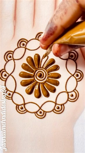 Bridal Henna Mehndi Design 2026 | Latest Mandla Mehndi Design Back Hand Mehndi Design #mehndi