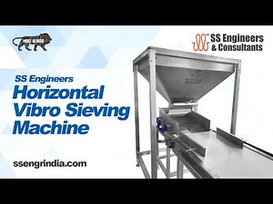 Sieving Machine | Vibrating Sieve grading #sieving #sieve #ssec