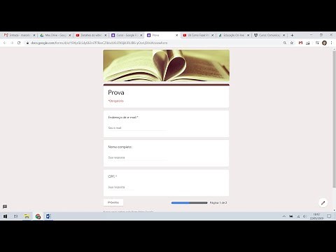 Como Fazer Provas e avaliações Online (On-line) no Google / Google Forms - Criar Formulário Google
