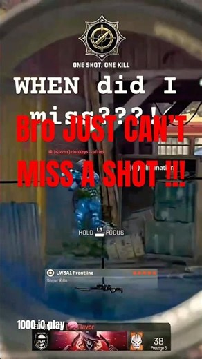 Brooo didn’t miss a single snipe ! Wait til the end 🫨🤯😳‼️#bo6 #gaming #callofduty #cod #677