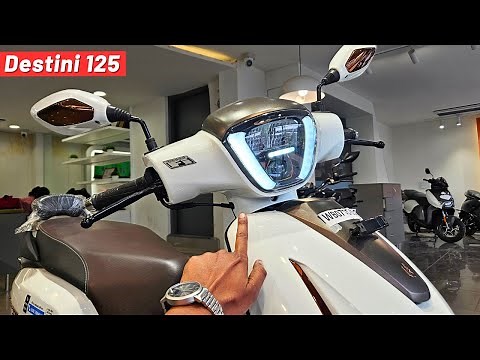 2025 Hero Destini 125 Review - On Road Price & Colors | Features | Mileage