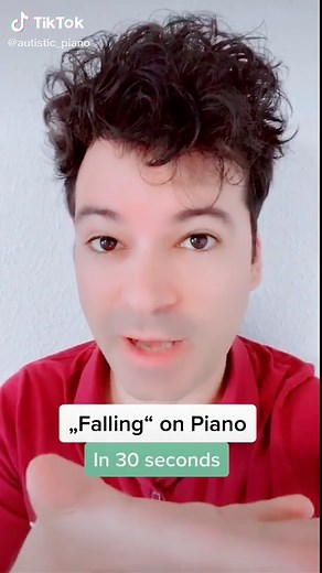 Learn to Play 'Falling' by Trevor Daniel on Piano in 30 Seconds