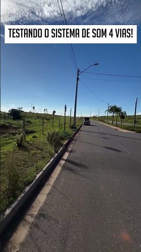 TESTANDO O SISTEMA DE SOM 4 VIAS!