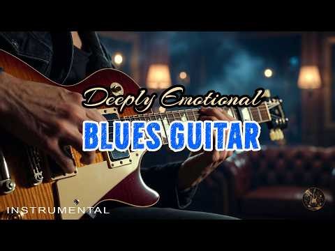 Slow Blues Guitar Lounge🌙 Late Night Relaxing Music for Focus & Driving