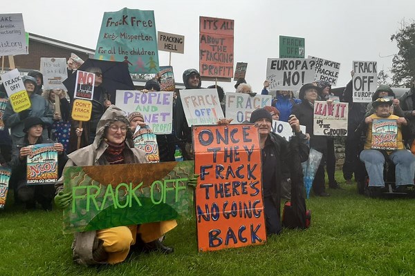 Ministers urged to end fracking ‘loophole’ ahead of Yorkshire planning decision